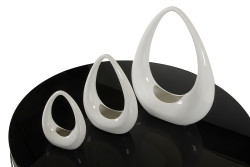 Modrest NHTC1145 Modern White Ceramic Bowl Set