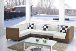 0892 Retro Modern Sectional Sofa 