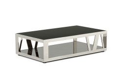 Modrest Sherman Modern Ebony Coffee Table
