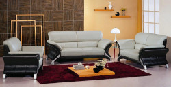 7030 Contemporary micro fiber Living Room Set