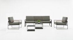 Renava Corozal Outdoor Grey Sofa Set