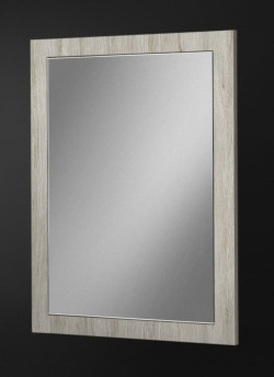 Nova Domus Asus - Italian Modern White Washed Oak Mirror