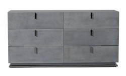 Modrest Buckley - Modern Grey Crackle Dresser