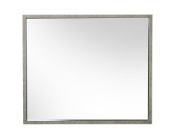 Nova Domus Boston - Modern Faux Concrete Mirror