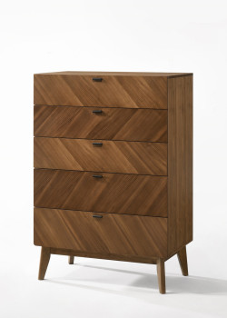 Nova Domus Kamela- Modern Walnut Chest