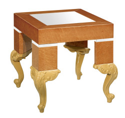 Regency Style Light Brown Night Stand 