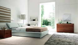 SMA Abbraccio - Modern Eco-Leather Bed