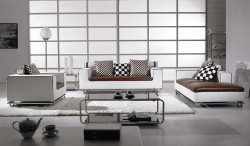Divani Casa  334 - Modern Leatherette Sofa Set