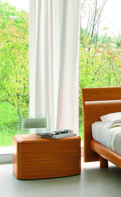 SMA Drop - Modern Cherry Nightstand