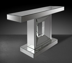 Modrest Milton - Modern Mirrored Console Table