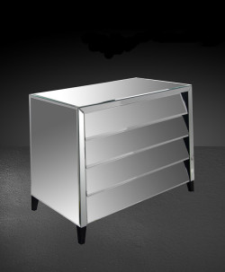 Modrest Roanoke - Modern Mirrored Bedroom Furniture Dresser