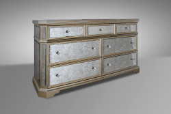 Modrest Evans - Transitional Mirror Dresser