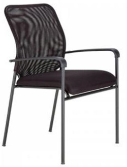 Modrest Switch Modern Black Stationary Office Chair