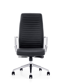 Modrest Barra Modern Black High-Back Office Chair