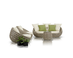 Renava Akoi - Modern 4-Piece Patio Sofa Set