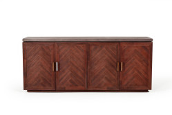 Modrest Amos Modern Concrete & Acacia Buffet