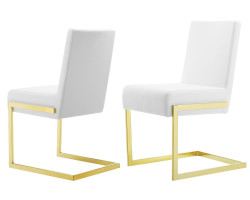 Modrest Batavia - Modern White Dining Chair (Set of 2)