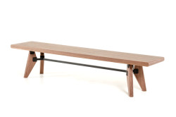Modrest Kennedy Modern Walnut Dining Bench