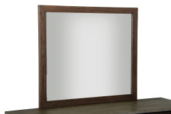 Modrest Selma Modern Dark Aged Oak Mirror