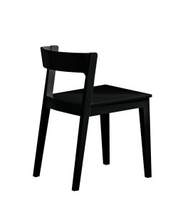 Crow - Modern Black Chair (Set of 2)
