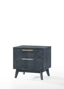 Modrest Diana - Modern Grey Ash Nightstand