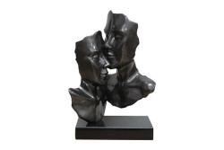 Modrest Two Faces Black Sculpture