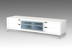 Modrest Edward Modern White TV Stand