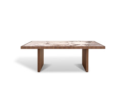 Nova Domus Bailey- Modern Walnut Rectangular Dining Table