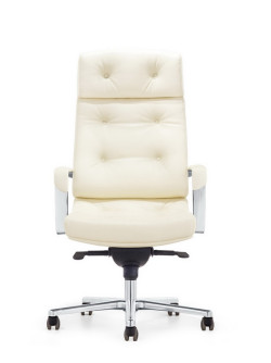 Modrest Forbes Modern White High-Back Office Chair