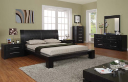 Berlin - Modern Espresso Bed Set