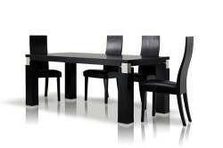 Modrest Escape - Black Oak Dining Table