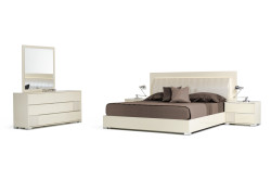 Modrest Grace Italian Modern Beige Bedroom Set