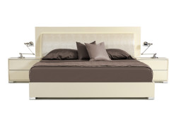Modrest Grace Italian Modern Beige Bed