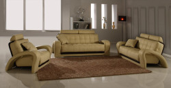 Divani Casa Bentley - Modern Leather Sofa Set