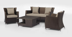 Renava Maldive Modern 4-Piece Patio Sofa Set