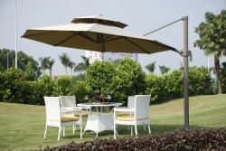 CZ-2084 table with 8mm frosted glass top