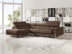 Divani Casa Milton - Modern Fabric Sectional Sofa