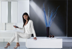 Modrest Modena - MO114 White Modern Storage Unit Made in Italy
