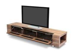 Modrest Marcus Modern Walnut Veneer TV Stand