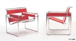 F020 Modern Kadinsky Style Chair Full Leather