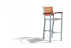 C-2055 Bar chair without cushion,with teakwood