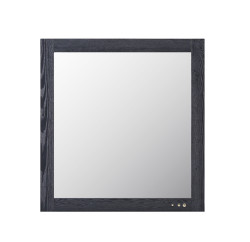 Modrest Wales Modern Smoked Ash Mirror