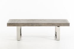 Modrest Lola Modern Grey Brush Bench
