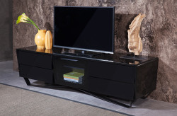 Nova Domus Max Modern Black TV Stand
