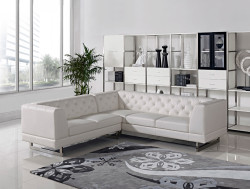 Divani Casa Windsor Modern Leatherette Sectional Sofa
