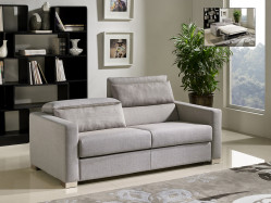 Divani Casa Norfolk Modern Grey Fabric Sofa Bed 