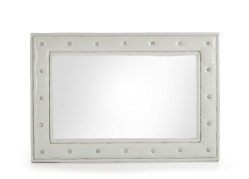 Modrest Melody Modern White w/ Crystals Mirror
