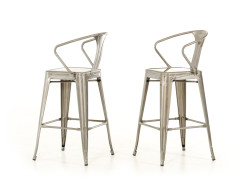 Modrest Ned Modern Steel Bar Stool