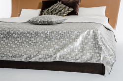 Modrest Palladium Silver Duvet Cover