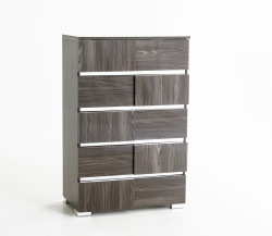 Modrest Picasso Italian Modern Grey Lacquer Chest